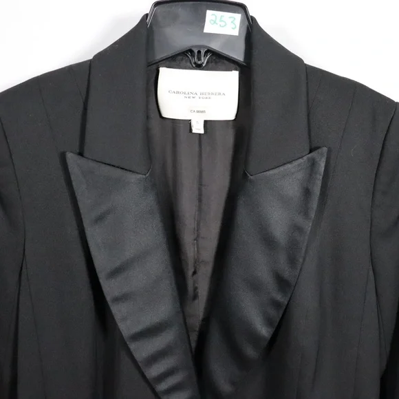 Carolina Herrera Black Women's Blazer - Picture 6 of 11